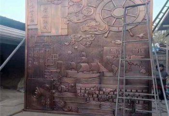 金屬浮雕批發(fā)廠家，街頭藝術(shù)，公園浮雕廠家展品
