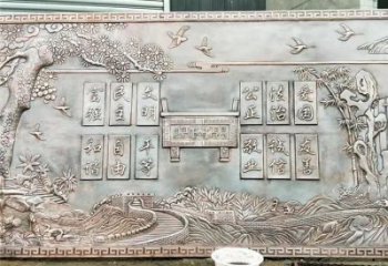 景觀浮雕優(yōu)選，景區(qū)案例，抽象廣場(chǎng)浮雕選用