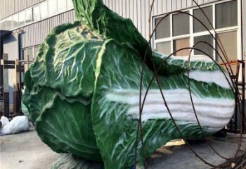 景觀果籃雕塑制造，歐式風格，白菜果籃雕塑定價