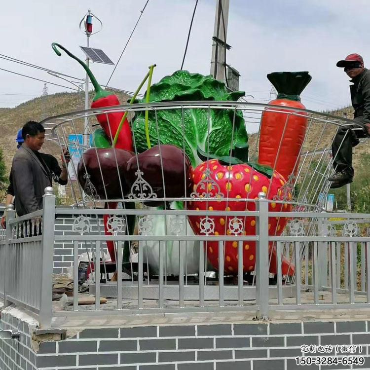 果籃雕塑供需，透雕系列，玻璃鋼果籃雕塑制造商