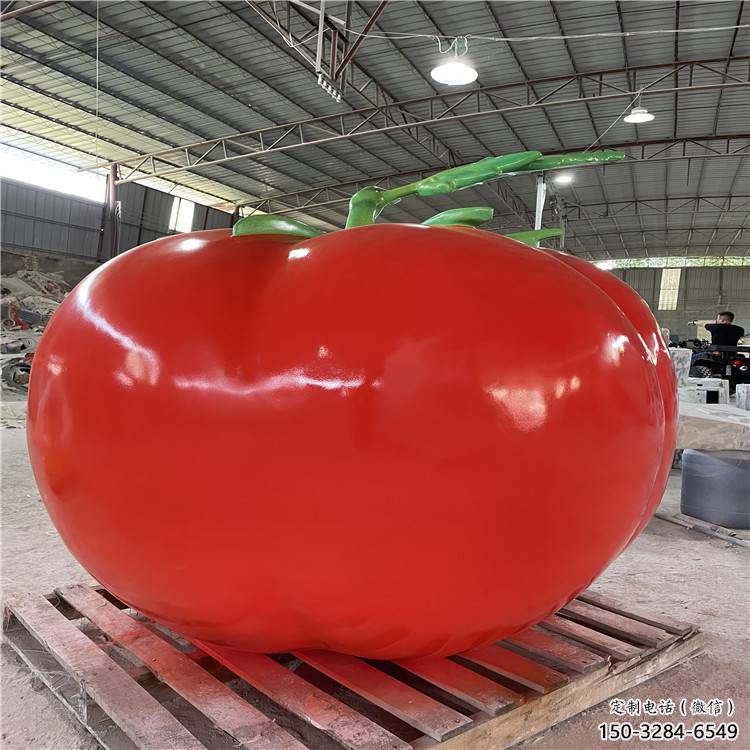 果籃雕塑提供，美陳雕塑，景觀番茄果籃雕塑承接