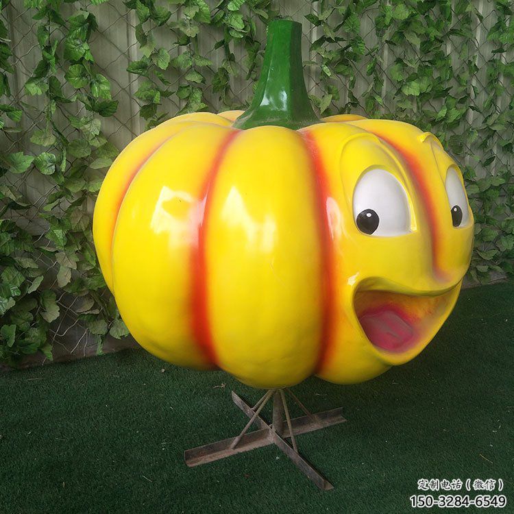 果籃雕塑服務(wù)商，美陳雕塑，南瓜果籃雕塑精選