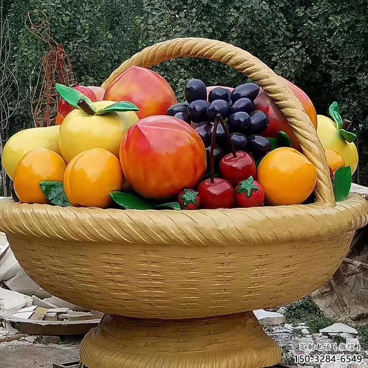 果籃雕塑制作，市標雕塑，鴨梨果籃雕塑常用