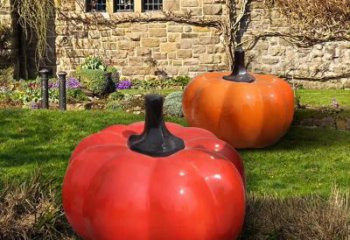 果籃雕塑制作，城市雕塑，景觀南瓜果籃雕塑專(zhuān)供