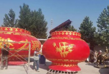 商業(yè)花籃雕塑標準，廣場雕塑，玻璃鋼花籃雕塑底座供給