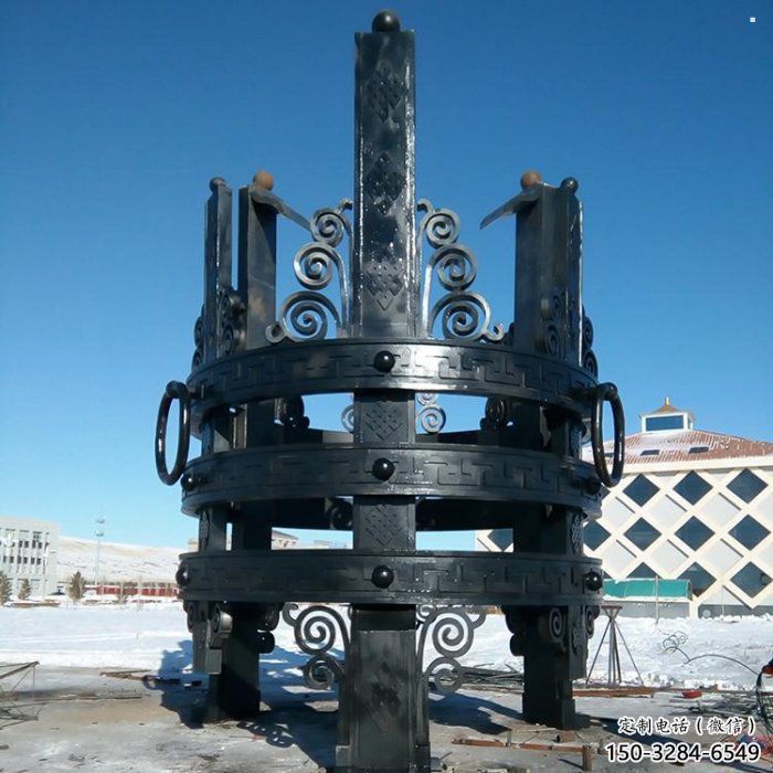 廣場(chǎng)抽象景觀地標(biāo)雕塑