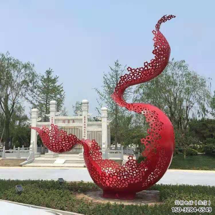 宣傳主題雕塑廠家生產(chǎn)，藝術(shù)形象標(biāo)識(shí)，地標(biāo)美陳雕塑