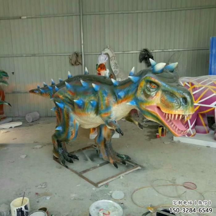 廣場(chǎng)恐龍雕塑