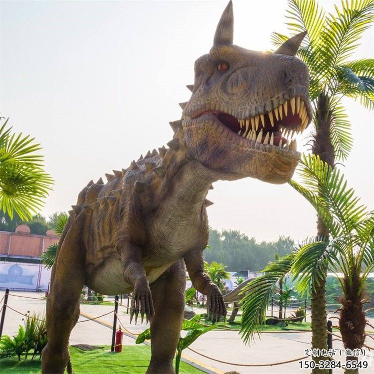 恐龍景觀雕塑通用，城市雕塑，玻璃鋼恐龍雕塑指用