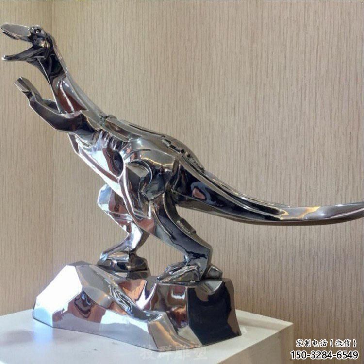 景觀恐龍雕塑通用，街景小品，鏡面恐龍雕塑制造