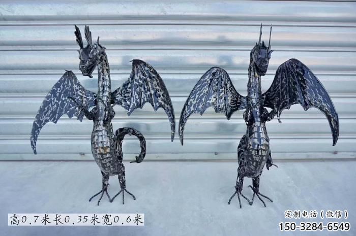 恐龍雕塑常用，鋼管組合，景觀鐵藝恐龍雕塑定價(jià)