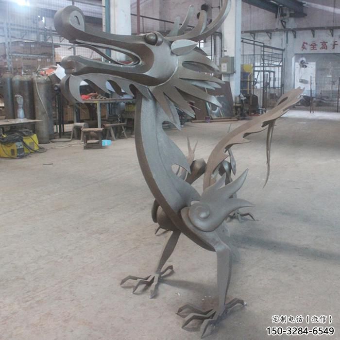 制造恐龍雕塑專供，地標(biāo)擺件，鐵藝恐龍雕塑訂做