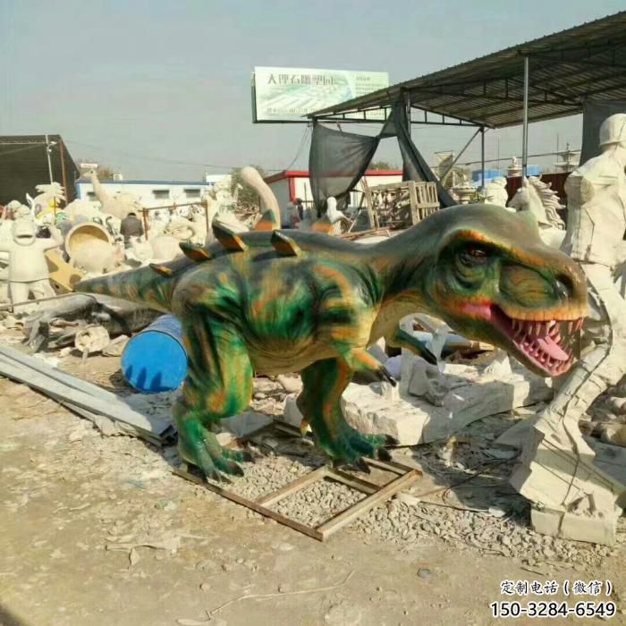 主題恐龍雕塑制作，美陳概念，軟體發(fā)聲恐龍雕塑專供