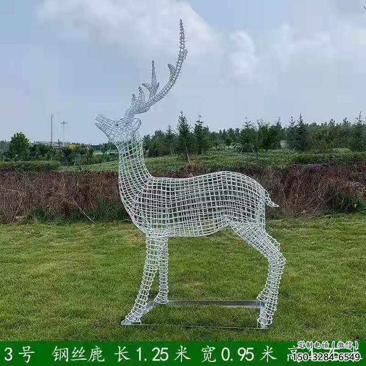 廣場梅花鹿雕塑供求，露天雕塑，燈光梅花鹿雕塑標(biāo)準(zhǔn)