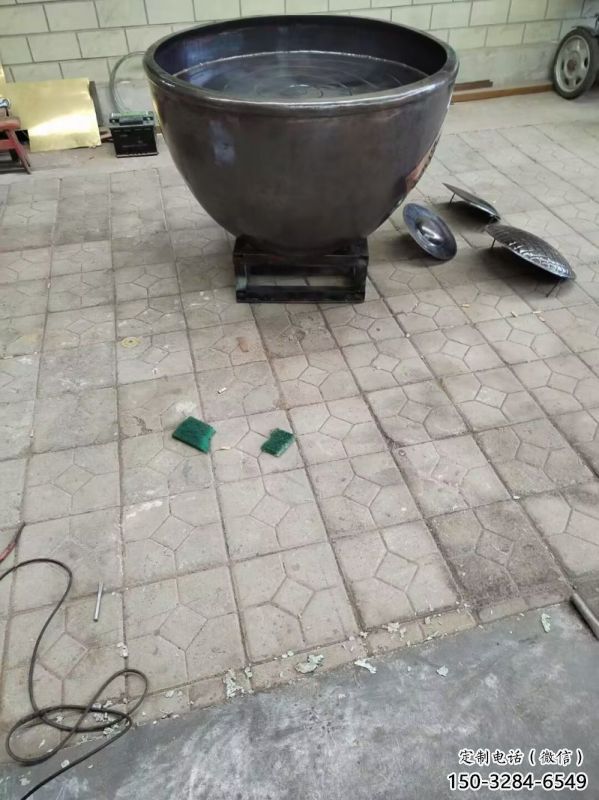生產(chǎn)制作鐵缸雕塑