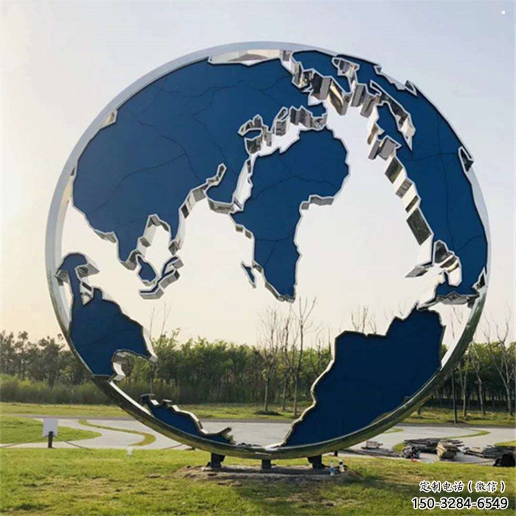 地圖雕塑定做，城區(qū)小品，不銹鋼地圖雕塑廠家定價(jià)