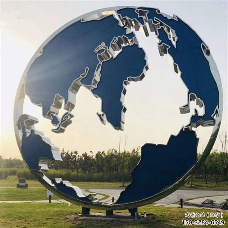 地圖雕塑選定，美陳雕塑，現(xiàn)代不銹鋼地圖雕塑優(yōu)選