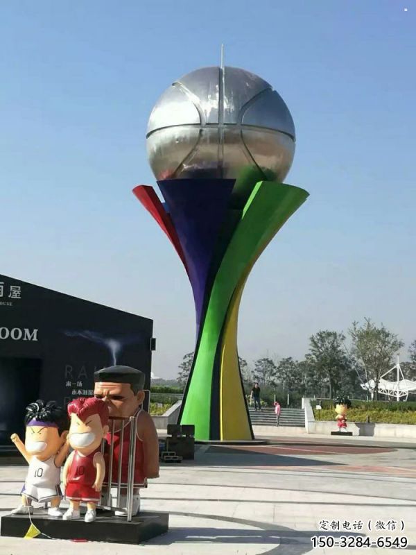 地球儀雕塑精品，景觀雕塑，不銹鋼手托地球儀雕塑生產(chǎn)商