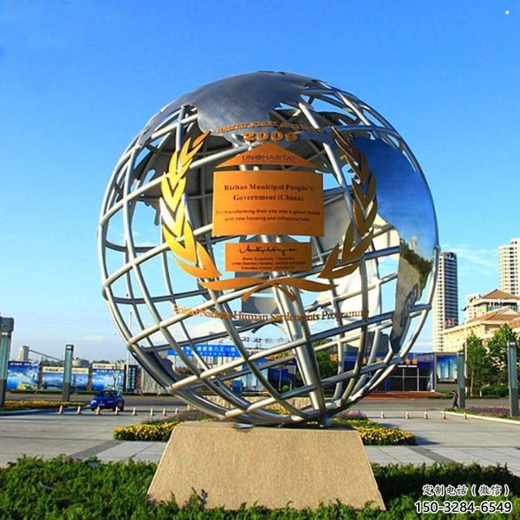 地球儀雕塑供給，景區(qū)雕塑，現(xiàn)代地球儀雕塑優(yōu)選