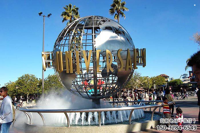 地球儀雕塑制作，校園雕塑，現(xiàn)代地球儀雕塑標(biāo)準(zhǔn)