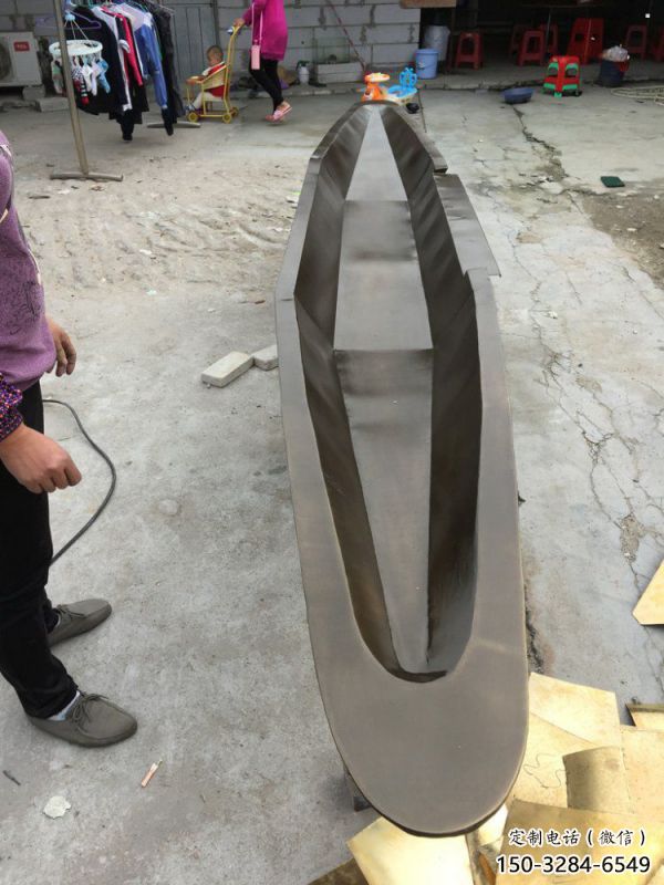 銅船雕塑提供，街頭雕塑，景觀小船銅雕塑優(yōu)價