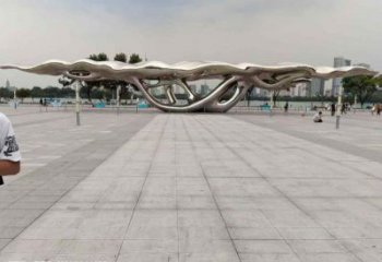 地標藝術(shù)建筑雕塑，鏡面工藝，城市地標雕塑類型