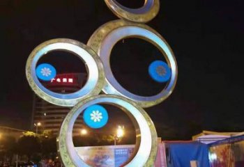 宣傳主題雕塑生產(chǎn)，藝術(shù)形象標(biāo)識，地標(biāo)美陳雕塑