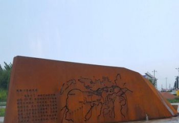 廣場景墻雕塑廠家，宣傳主題藝術(shù)類