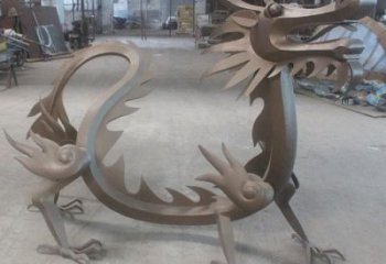 恐龍雕塑通用，街道標(biāo)識，鐵藝恐龍雕塑承接