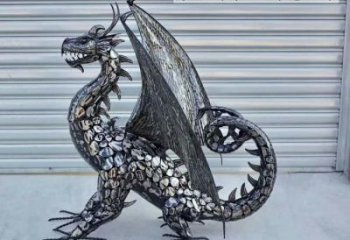 主題恐龍雕塑供給，中式工藝，景觀鐵藝恐龍雕塑精品