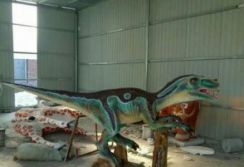 恐龍雕塑定做，小區(qū)擺件，軟體發(fā)聲恐龍雕塑制作