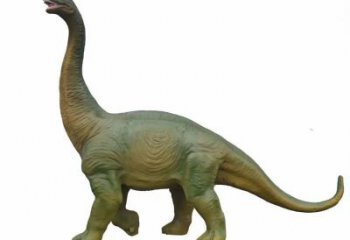 腕龍雕塑觀賞型，標(biāo)識雕塑，發(fā)聲恐龍雕塑展品