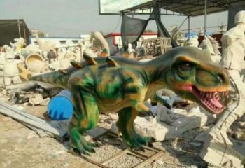 主題恐龍雕塑制作，美陳概念，軟體發(fā)聲恐龍雕塑專供