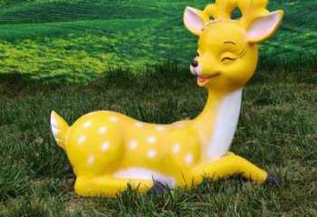 小鹿雕塑精選，戶外雕塑，景觀卡通小鹿雕塑優(yōu)價(jià)