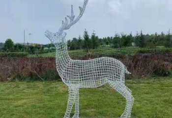 廣場梅花鹿雕塑供求，露天雕塑，燈光梅花鹿雕塑標(biāo)準(zhǔn)