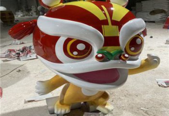 影視劇卡通獅子雕塑，創(chuàng)意藝術(shù)體系，動(dòng)物美陳類(lèi)型