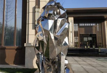 現(xiàn)代獅子雕塑承接，歐式風格，廣場不銹鋼獅子雕塑精選