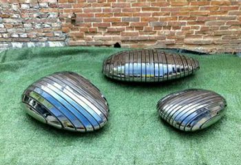 鵝卵石坐凳雕塑，鍛造景觀雕塑，現(xiàn)代工藝