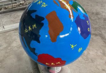 地球雕塑承接，廣場(chǎng)系列，主題不銹鋼地球雕塑標(biāo)準(zhǔn)