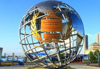 地球儀雕塑供給，景區(qū)雕塑，現(xiàn)代地球儀雕塑優(yōu)選