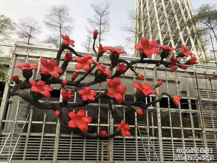 梧桐花雕塑通用，陸地?cái)[件，各類(lèi)梧桐花雕塑點(diǎn)擊