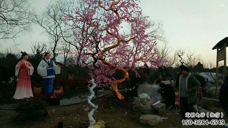 櫻花雕塑選用，鍛造工藝，不銹鋼櫻花雕塑標(biāo)準(zhǔn)廠家