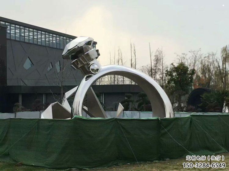 戒指環(huán)雕塑供應(yīng)，固體雕塑，大型戒指環(huán)雕塑廠家
