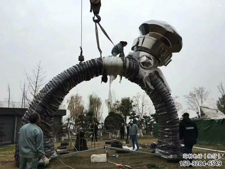 戒指環(huán)雕塑精選，美陳雕塑，鍛鋼戒指環(huán)雕塑通用