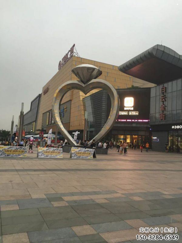 戒指環(huán)雕塑造型供需，廣場雕塑，城市戒指環(huán)雕塑選用