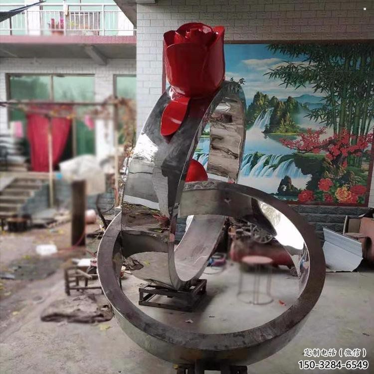 現(xiàn)代戒指環(huán)雕塑承接，歐式風(fēng)格，現(xiàn)代戒指環(huán)雕塑精選