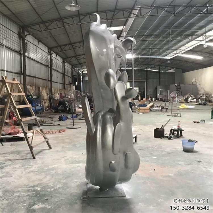 景觀海浪雕塑，水景景觀雕塑，鍛造工藝