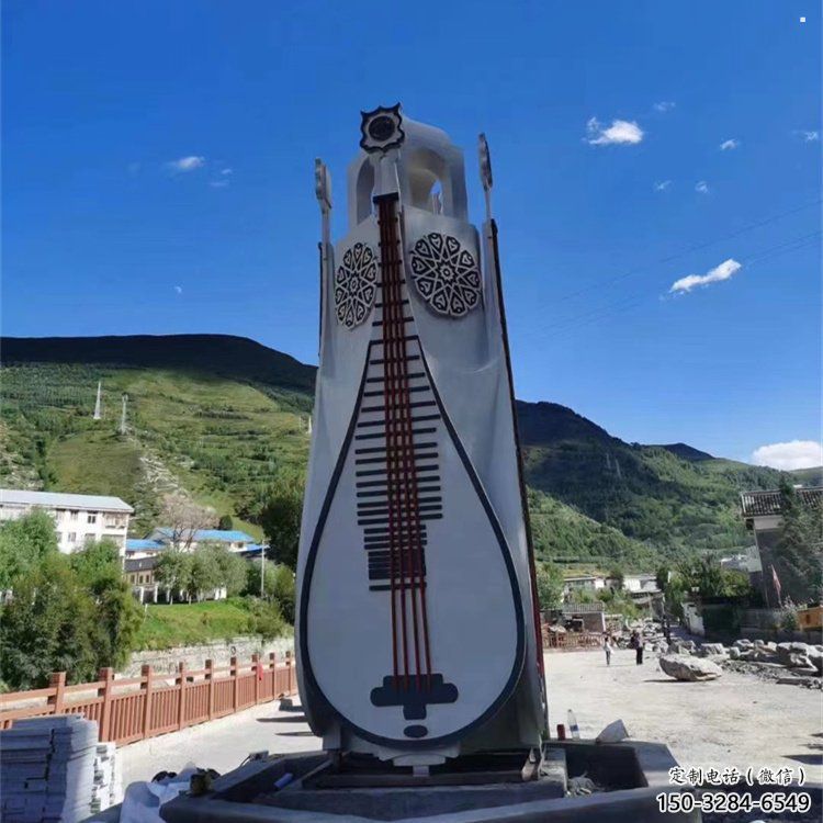 廣場(chǎng)琵琶雕塑
