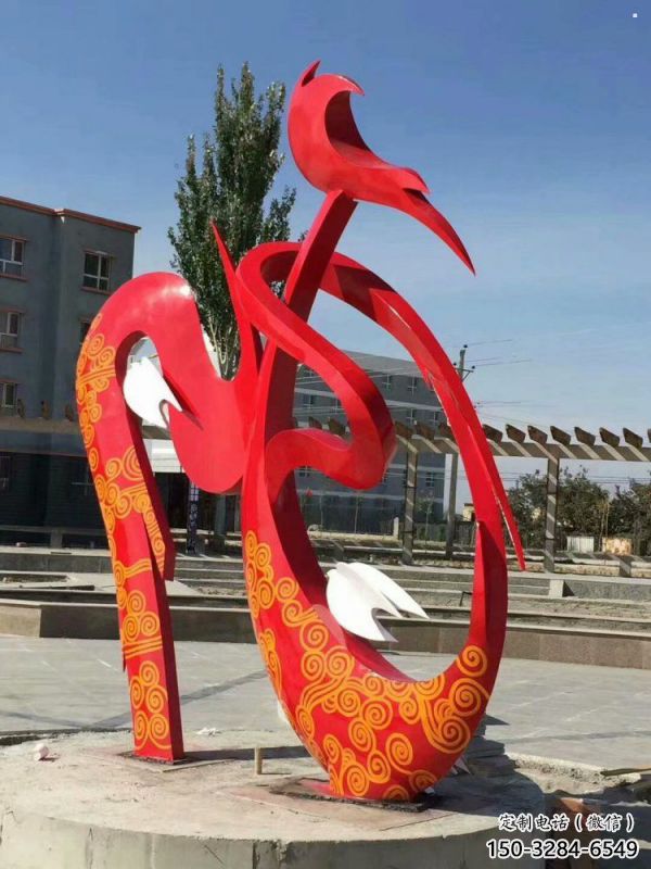 和字雕塑精選，露天雕塑，不銹鋼和字雕塑訂做廠家