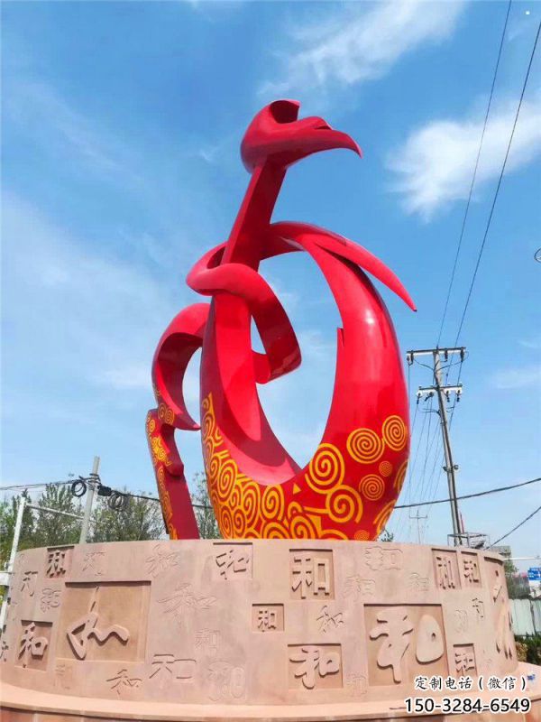 和字雕塑制造，歐式風(fēng)格，不銹鋼和字雕塑創(chuàng)意廠家